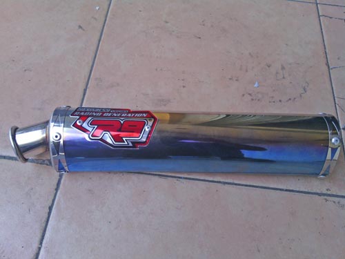 Knalpot R9 Sentul Ninja 150 RR Knalpot R9 Sentul Ninja 150 RR