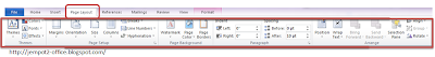 Menu Ribbon pada MS Word 2007+ fungsi dan tampilan Menu Ribbon pada MS Word 2007+