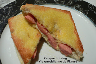 Vie quotidienne de FLaure: Croque hot-dog 