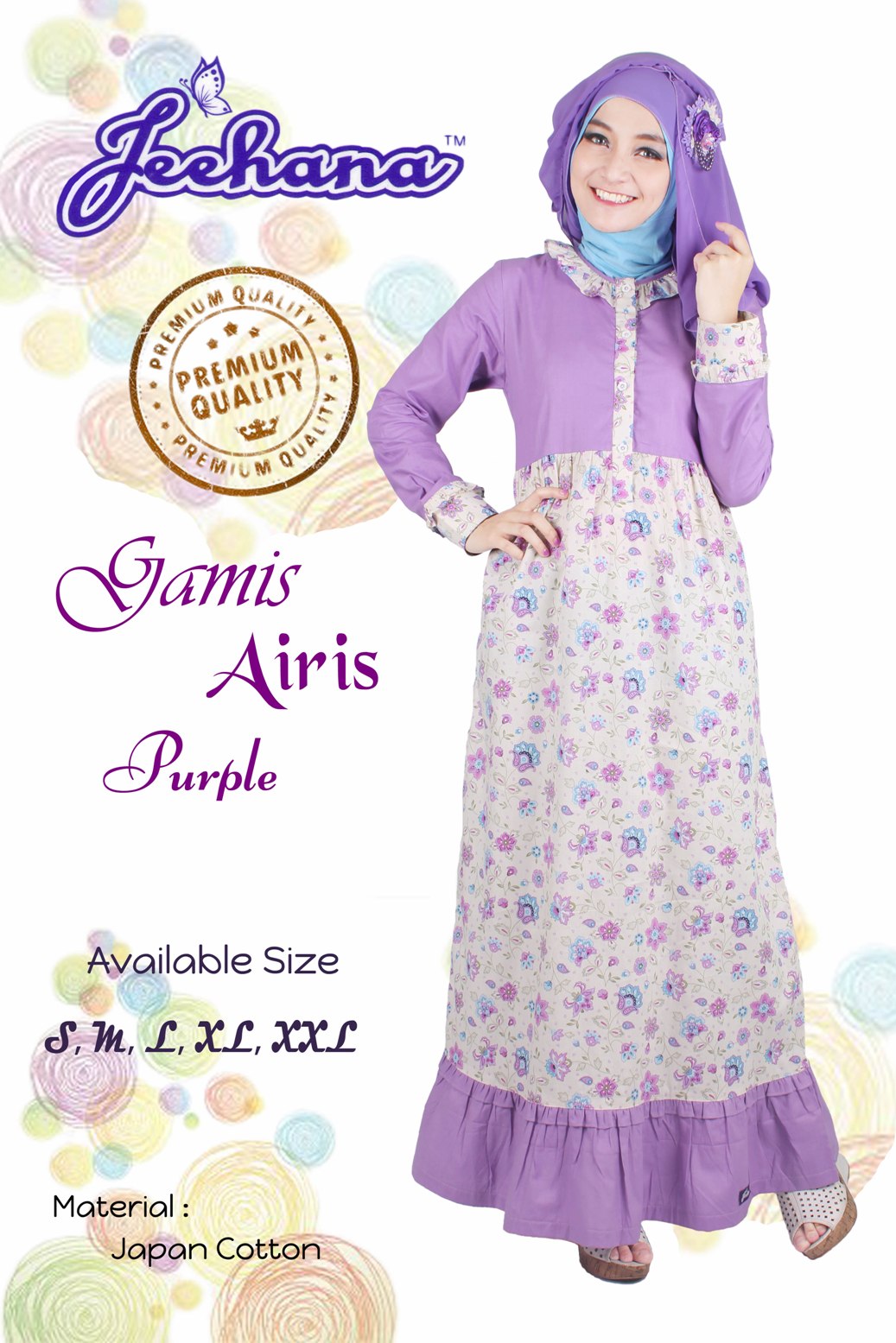 baju muslim terbaru 2017 gamis airis jeehana baju muslim terbaru 2017 gamis airis jeehana