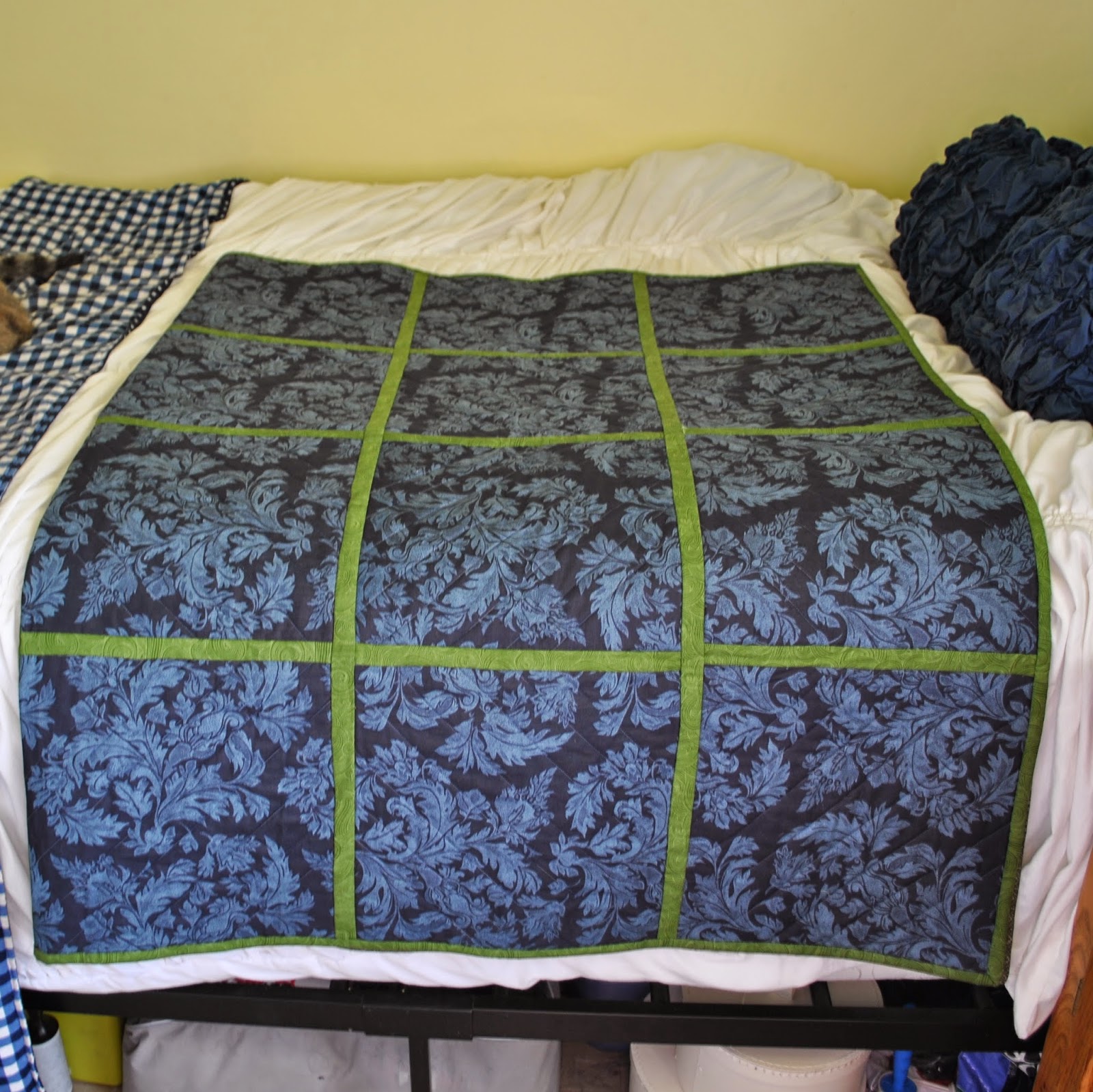 Clara's Quilt back