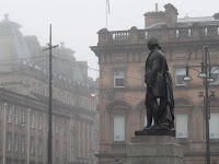 robert burns statue glasgow scotland copyright kerry dexter