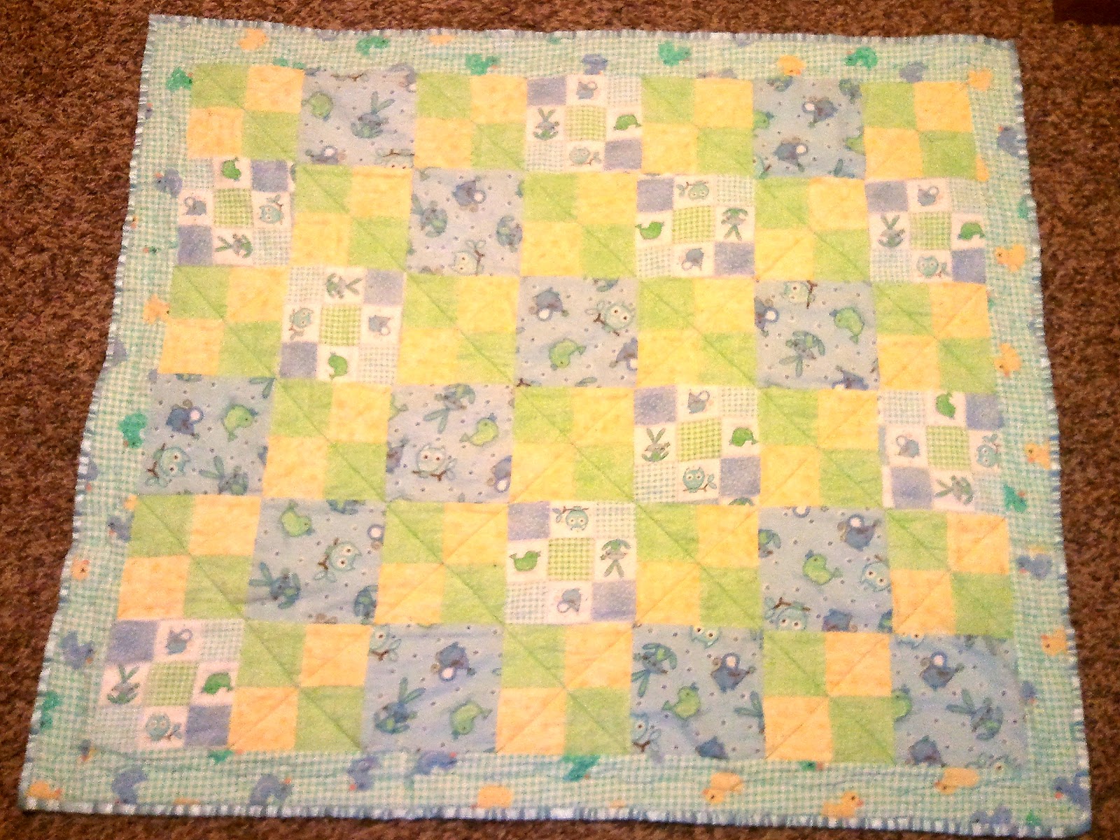 The Recipe Bunny Bunny Baby Blanket