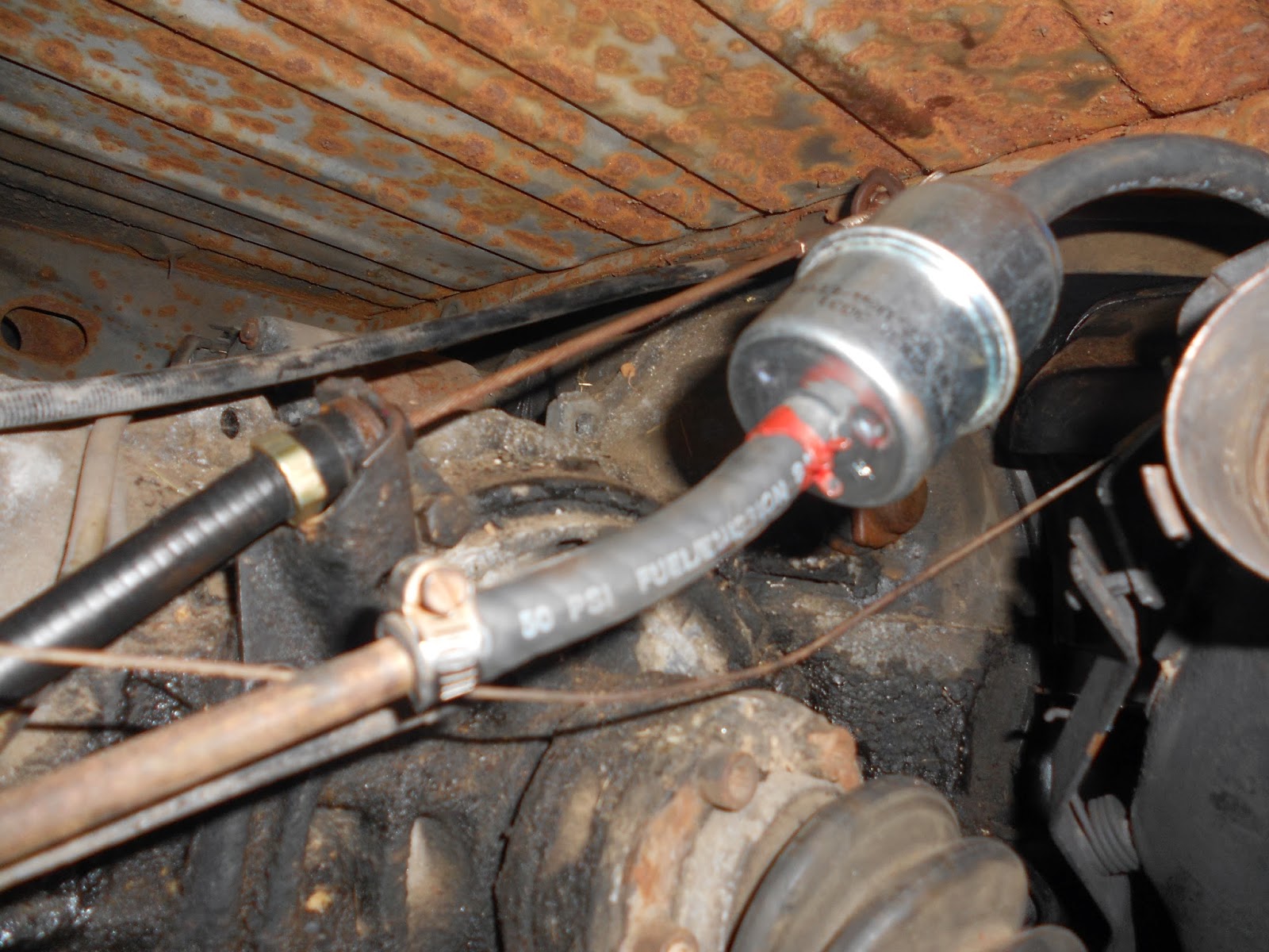 The Bug Boys Replacing a VW Bugs clutch cable and bowden tube.