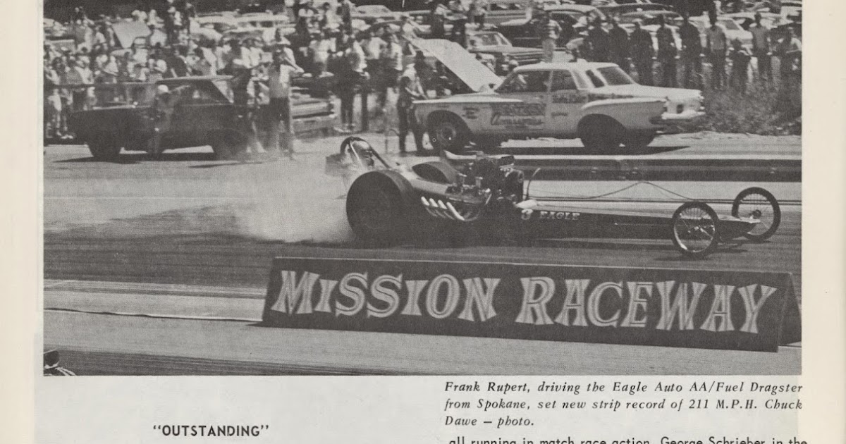 racin' thru the raindrops more 1967 Mission Raceway action