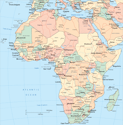 Ensyclopedia Wikigilvanidia Bentang Alam Benua Afrika