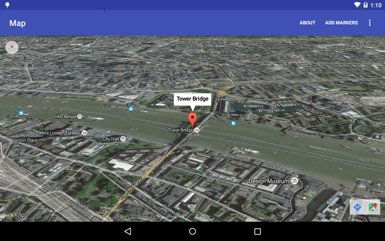 Androider Add Marker to Google Map (Google Maps Android API v2)