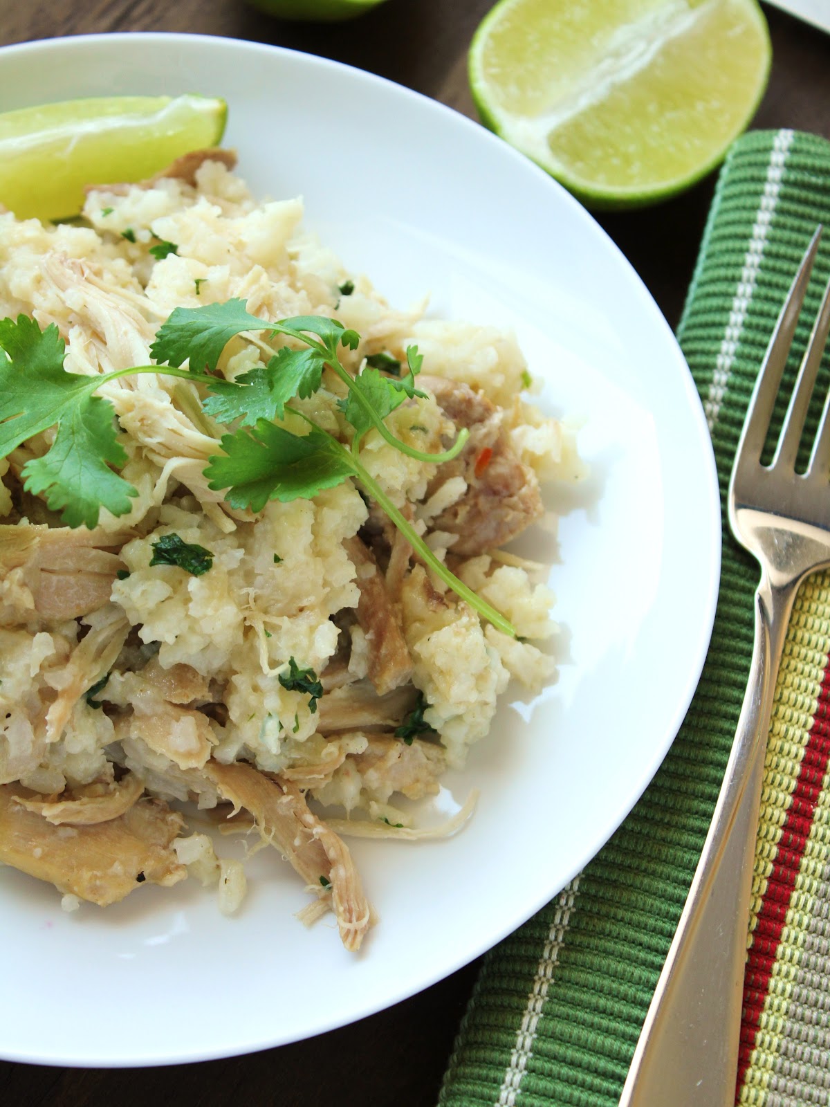 Delicious as it Looks SlowCooker CilantroLime Chicken Thighs and Rice