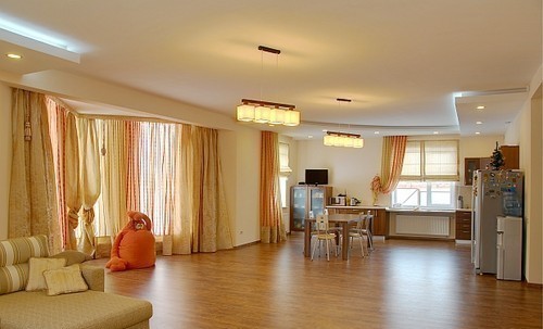 Pon linda tu casa: decoraciÃn de intriores Cocina sala comedor