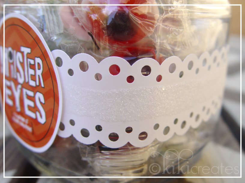 Miss Lovie Halloween Candy Jars with Kiki Creates