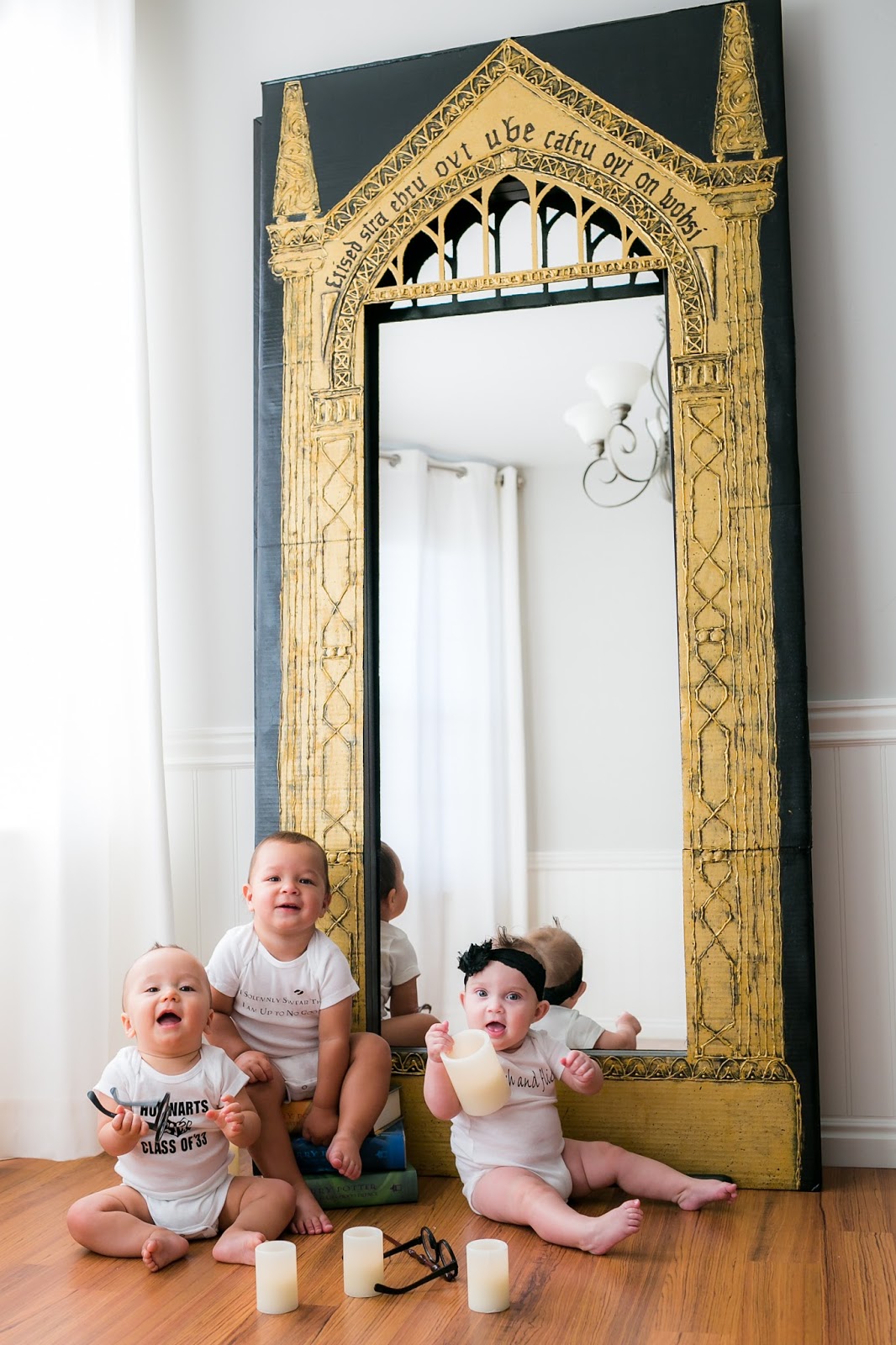 Delicious Reads DIY Harry Potter Cardboard "Mirror of Erised" Tutorial