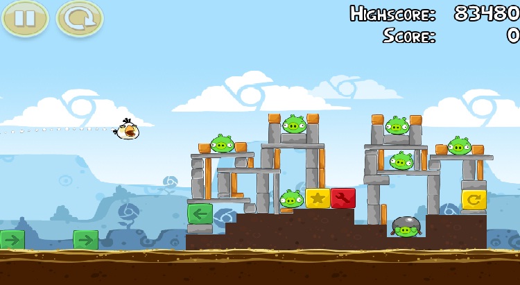 Detone com os porquinhos inimigos! Angry Birds jogos PC