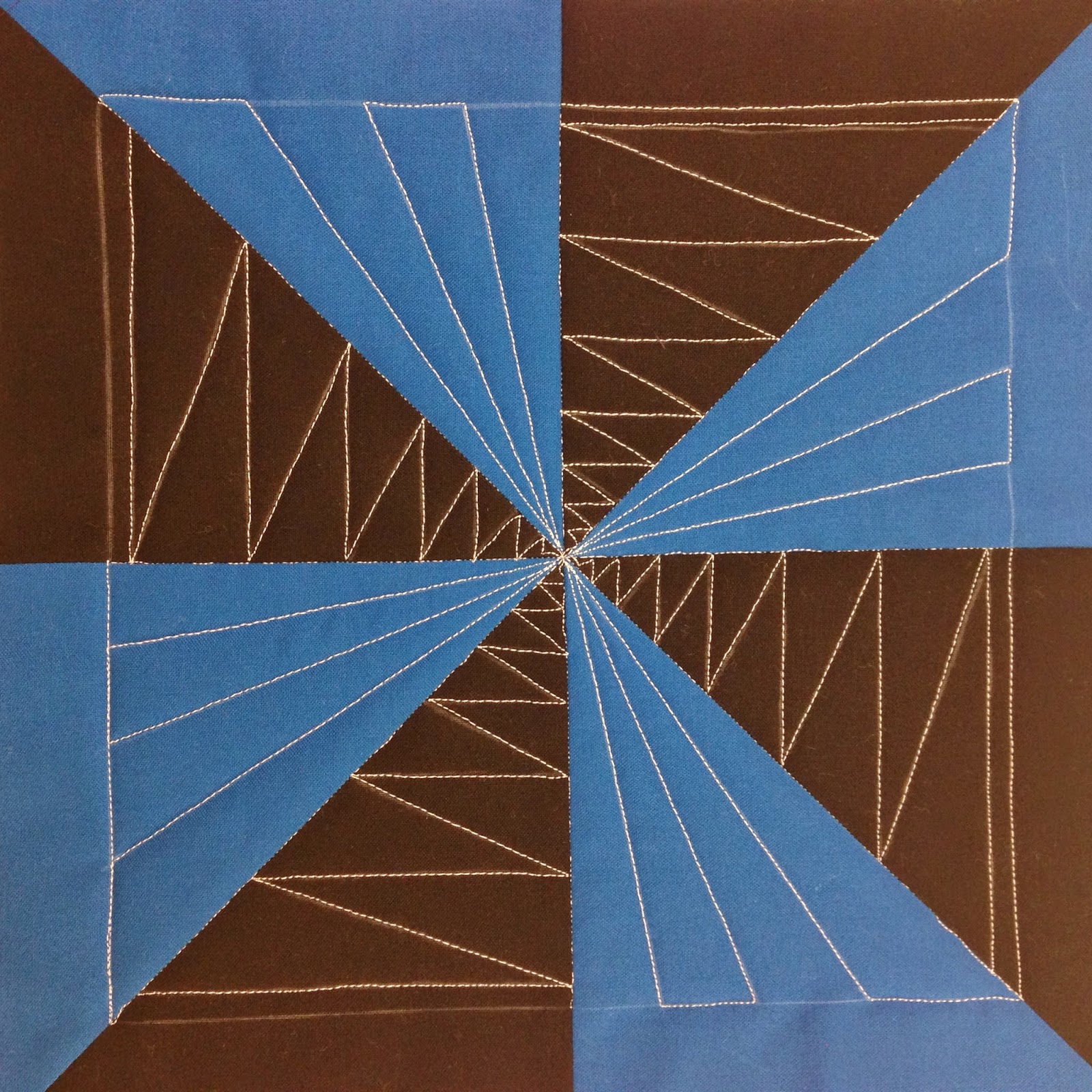 Zigzags in a Pinwheel Block