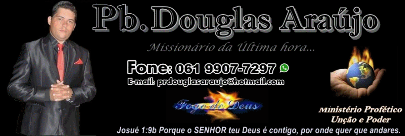 Pr. Douglas Araújo
