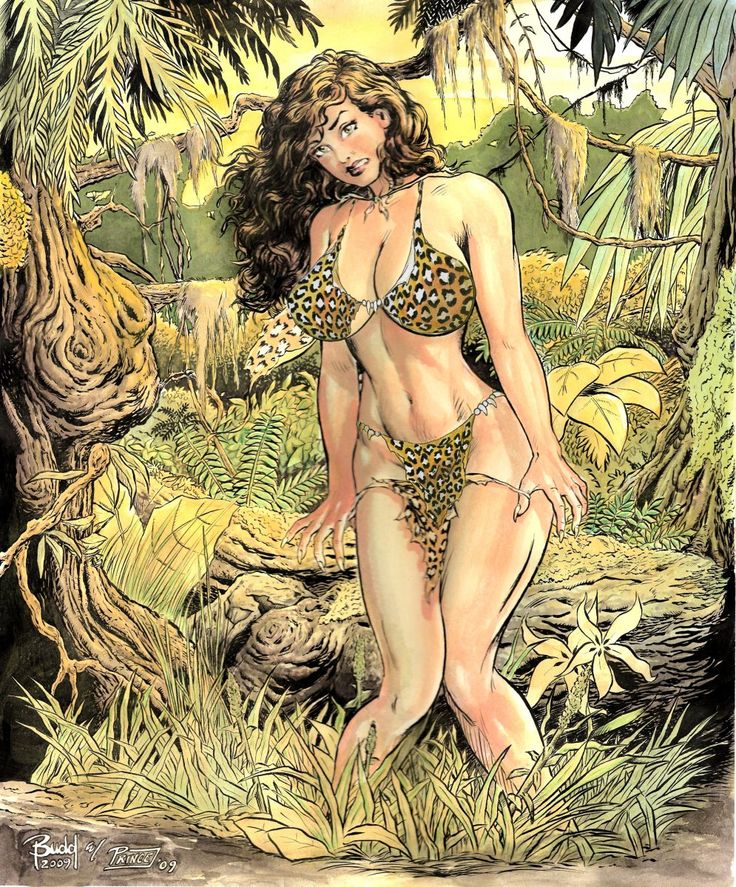 Comic erotic illustrated