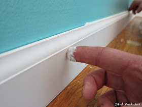 spackle, nail holes, finishing touches, room upgrade, remodel