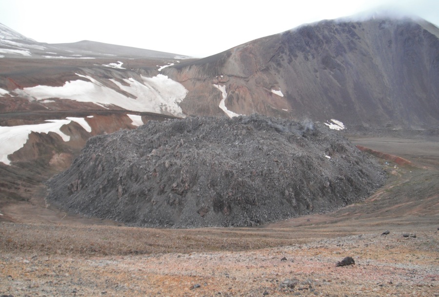HABITAT Foto Mostra o Domo de Lava de Novarupta