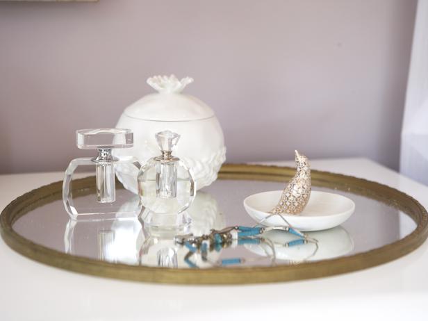 antique mirror tray tray decor, uses for trays