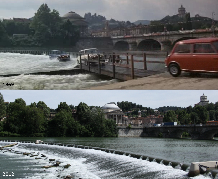 The Cinescapader Visiting Filming Locations of "The Italian Job" (1969