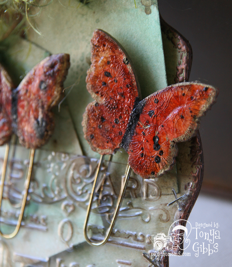 Artsy Addicts Butterfly Paper Clip tutorial