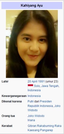 Kumpulan Foto Biodata Lengkap Kahiyang Ayu Jokowi Kumpulan Foto Biodata Lengkap Kahiyang Ayu Jokowi