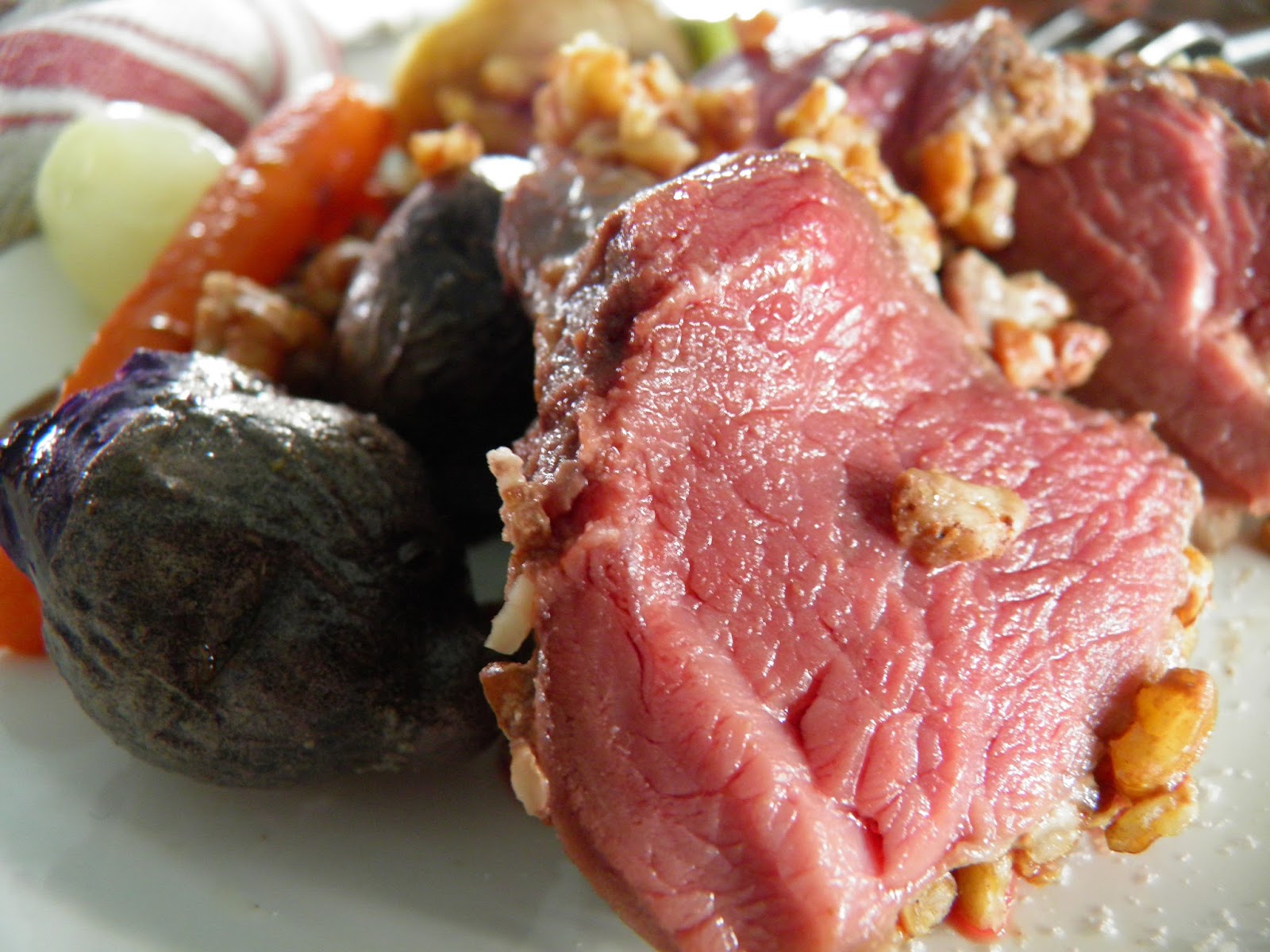 Boucher Family Farm Wild Boar Tenderloin with Pan Sauce