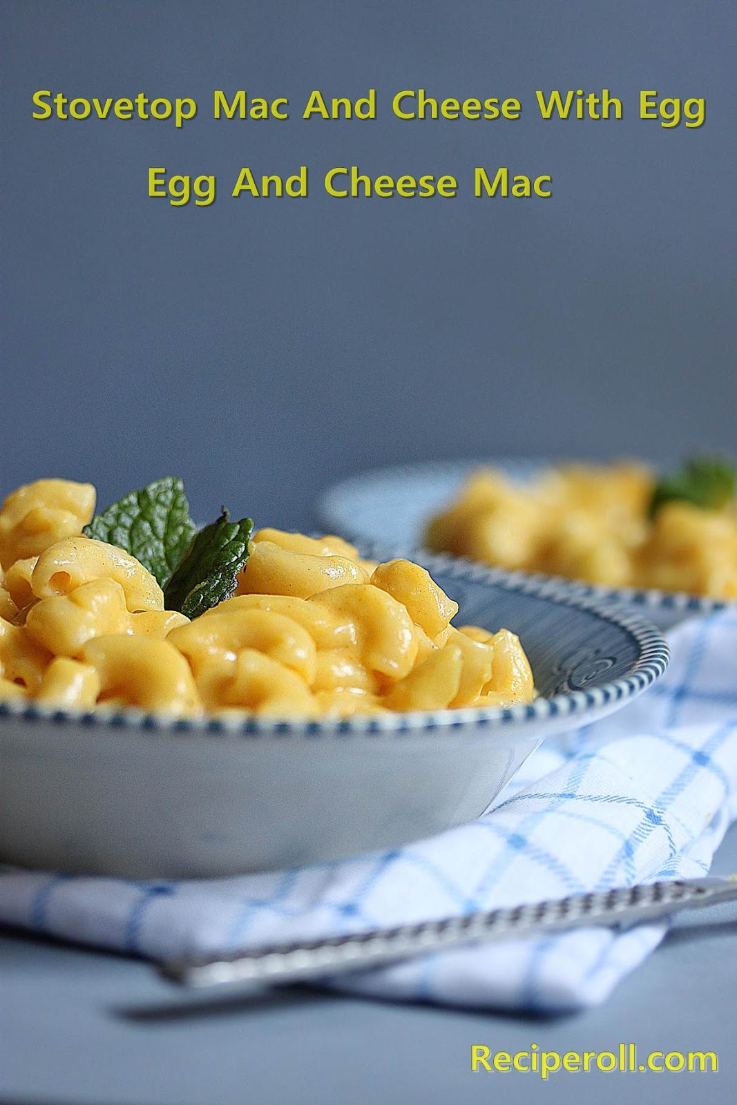 Stove Top Mac n Cheese With Egg Egg and Cheese Mac