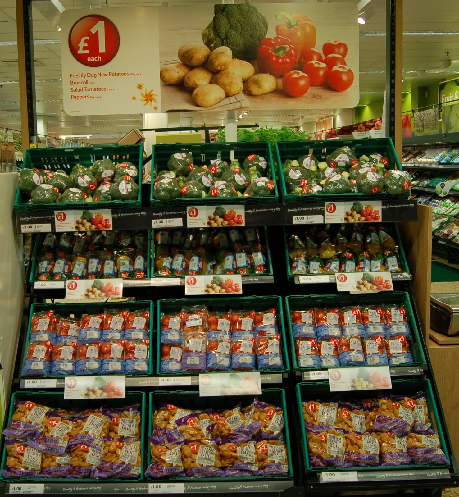 Your Local Tesco Flitwick Superstore Thursdays fruit and veg