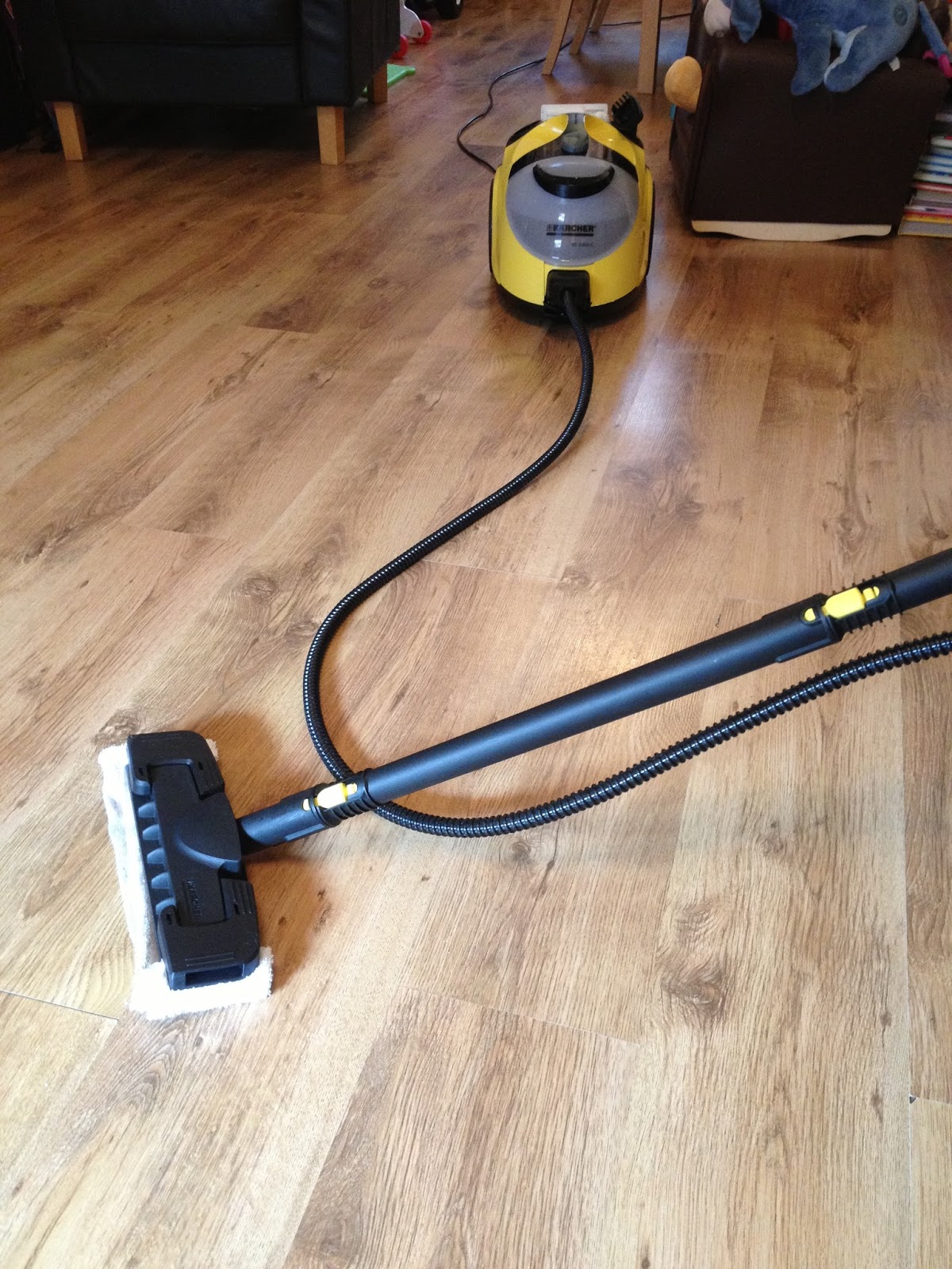 Life with Liv Karcher SC 5.800 C steam cleaner review