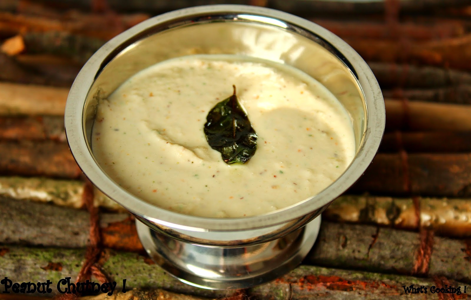 The Noisy Kitchen Peanut Chutney