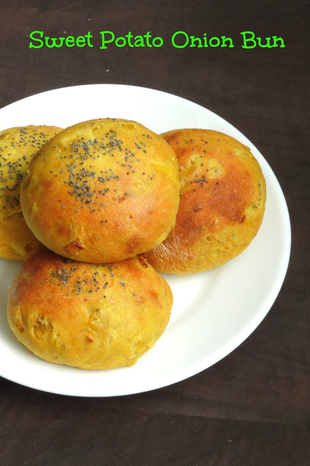 Priya's Versatile Recipes Savoury Sweet Potato,Onion Buns/Sakkaravalli