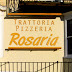 Trattoria Pizzeria Rosaria | Fascia Lettering
