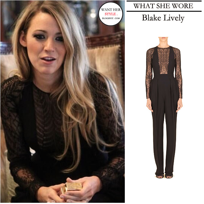 gucci jumpsuit black