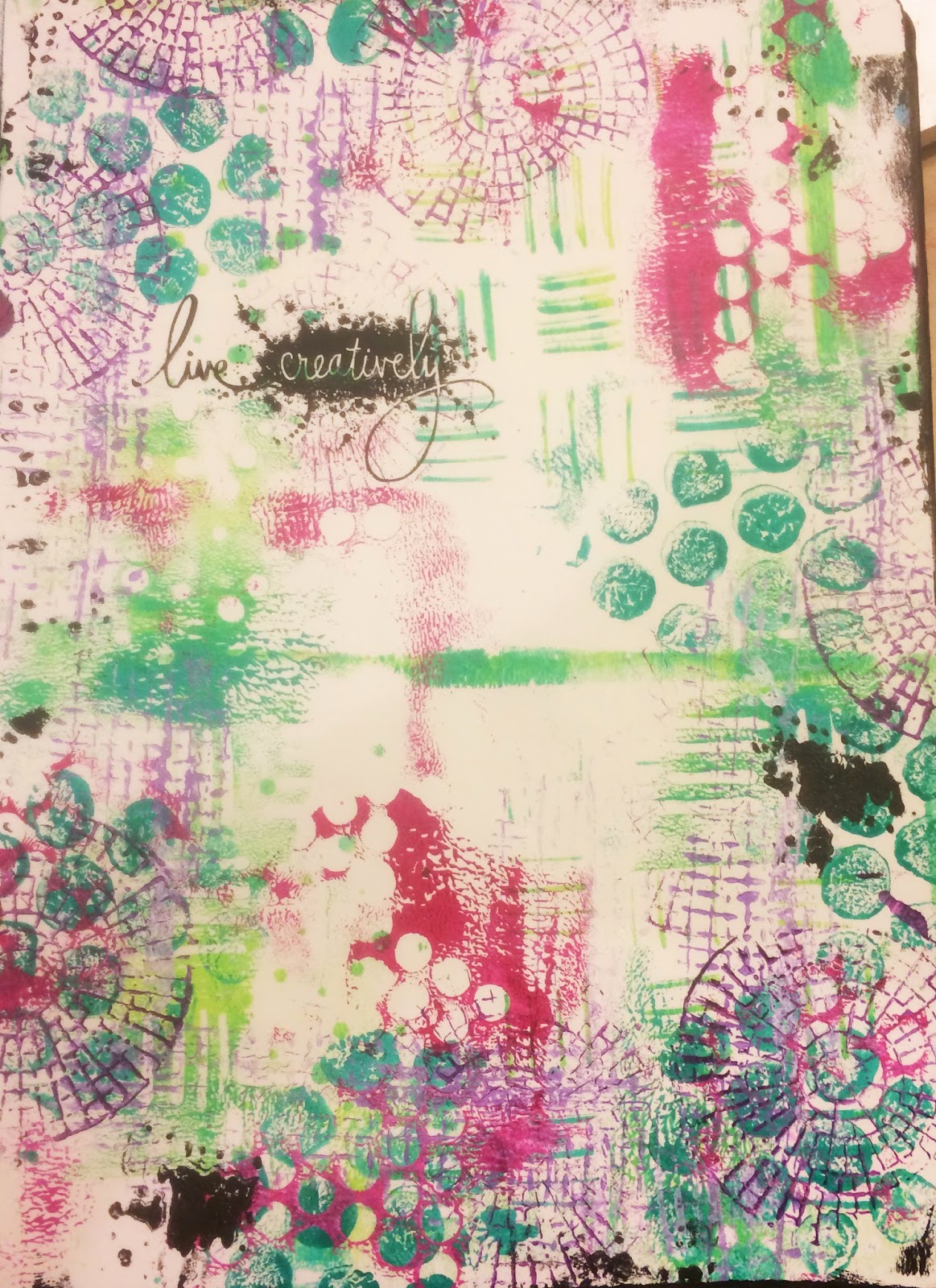 The Scrappy Chick Nathalie Kalbach's new Mixed Media stamps for