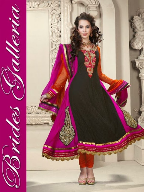 Brides Galleria Embroidered Suits Collection 2013