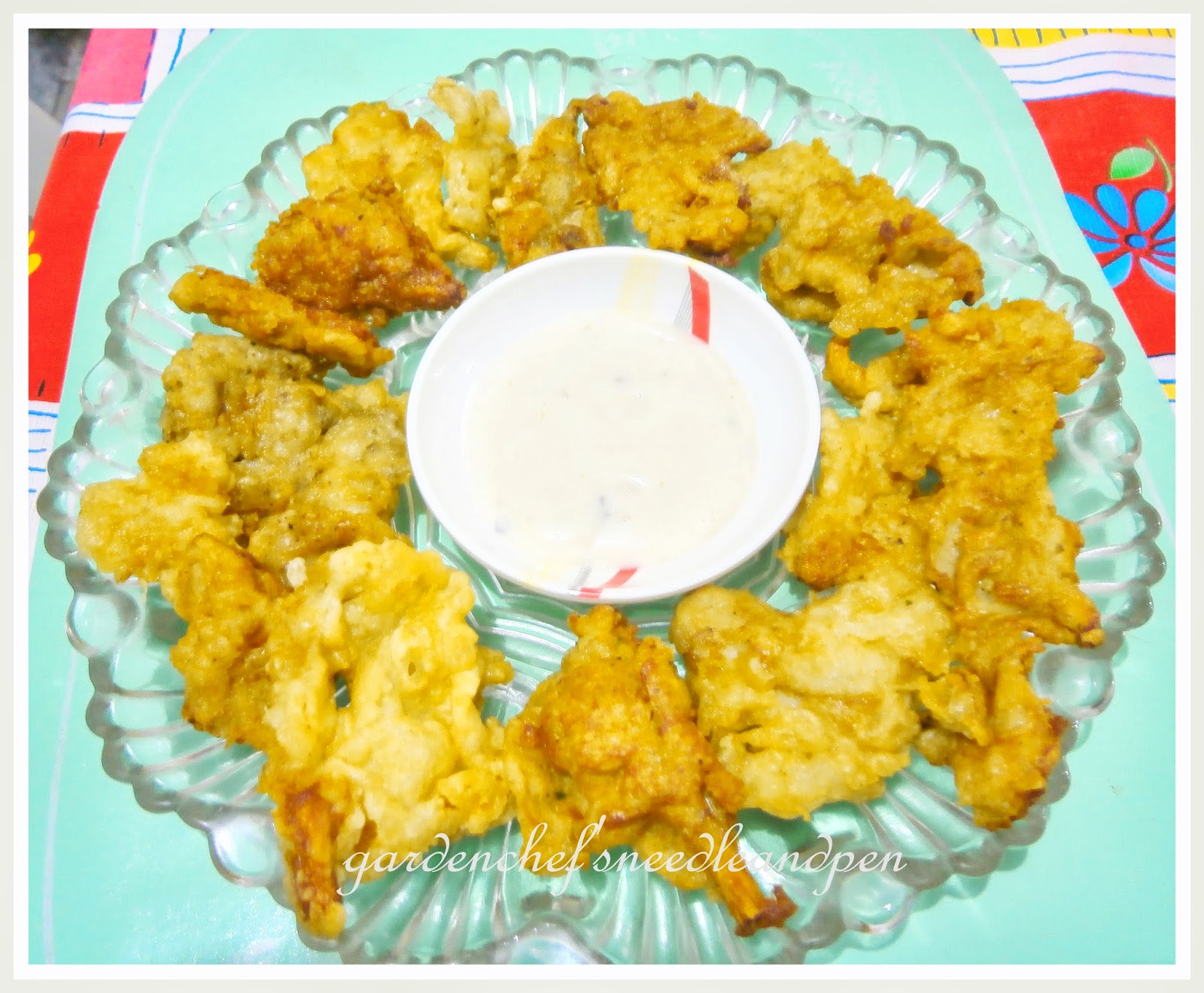 Garden Chef's Needle and Pen Mushroom Delight Tempura