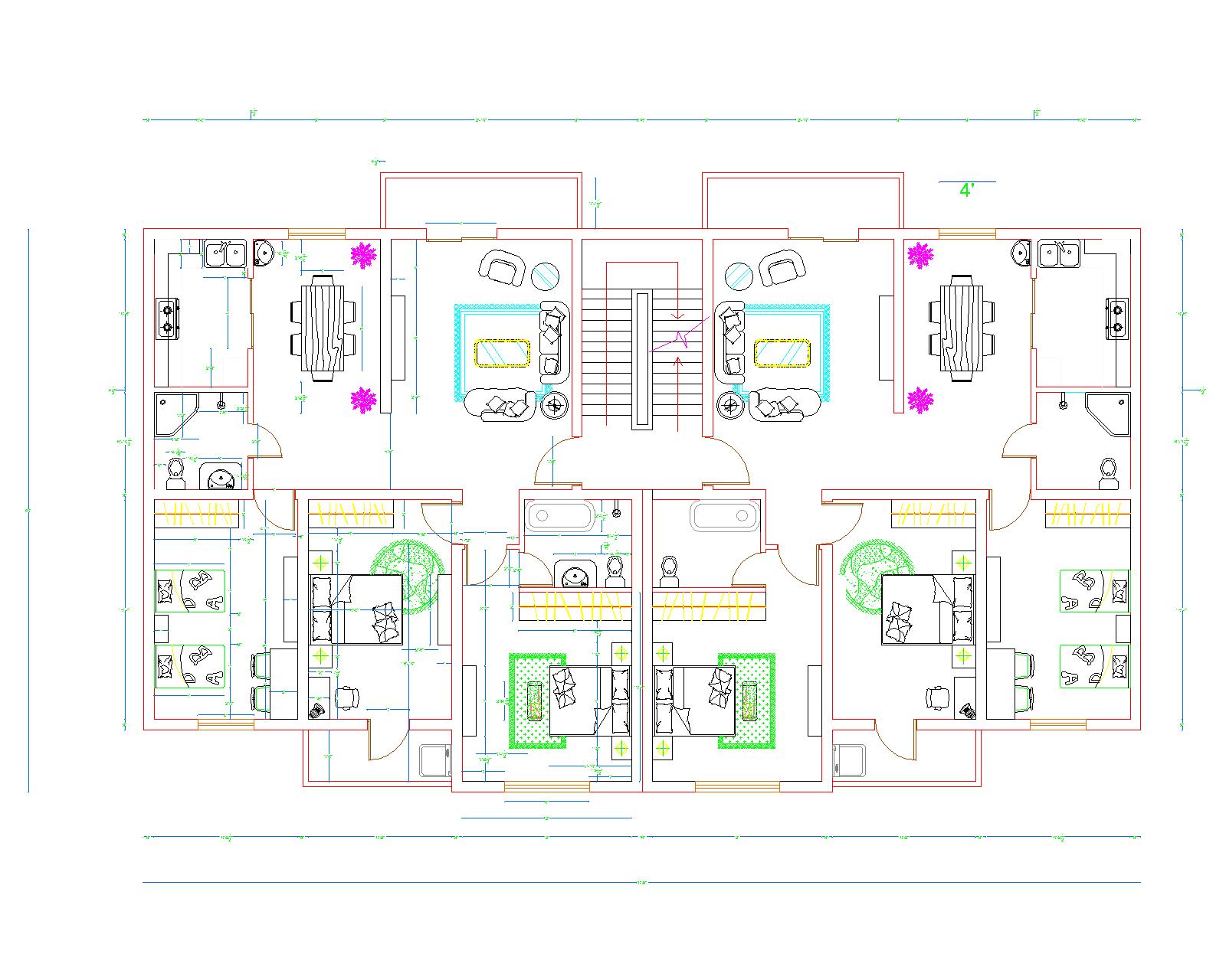 Apartment Plans Autocad Apartment Plans Autocad