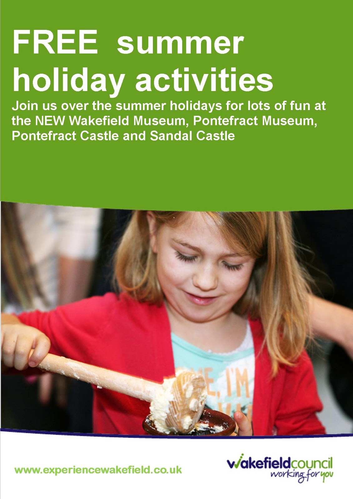 Wakefield Museum and Castles Summer Holiday activities