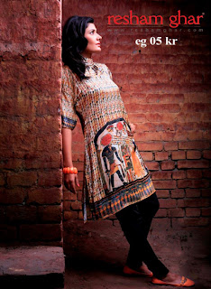 Women's Digital Kurties Collection 2013 By Resham Ghar