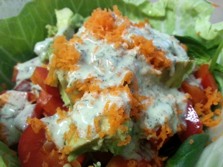 Eat the Rainbow Creamy Coconut Cilantro Lime Dressing