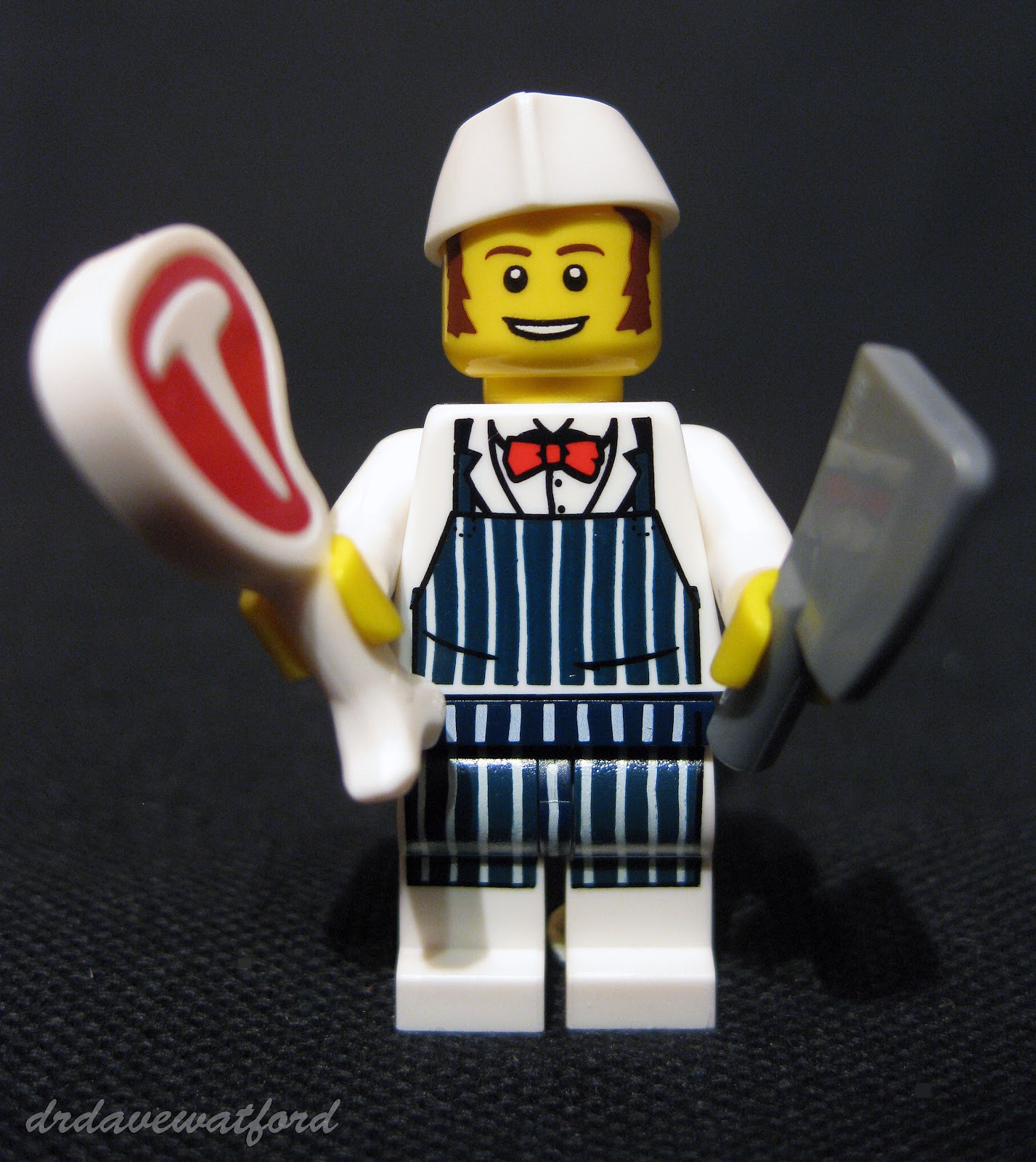 LEGO-minifigures X 1 Meat Cleaver for The Butcher Minifigures Series 6 Parts for sale online