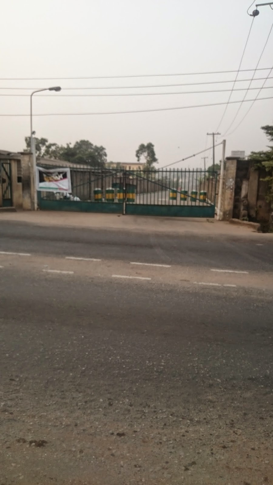 Gate of NYSC Orientation Camp, Iyana Ipaja, Lagos
