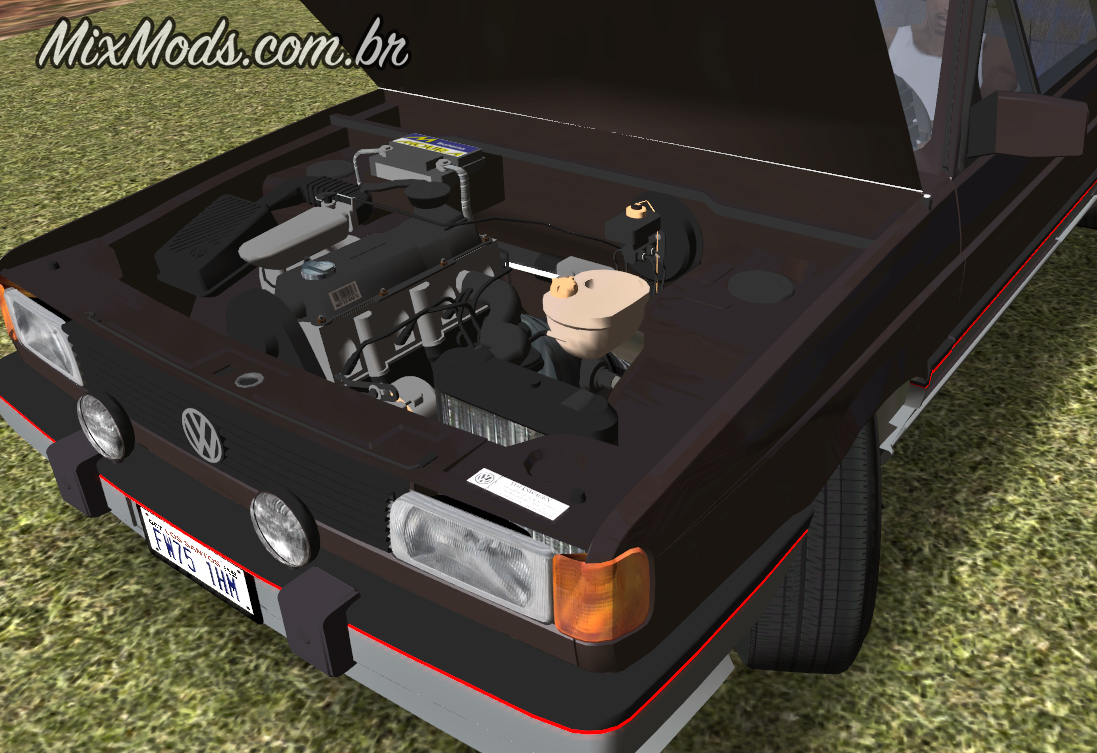 GTA V PC: GOL QUADRADO! Primeiro MOD de Carros Nacionais! 
