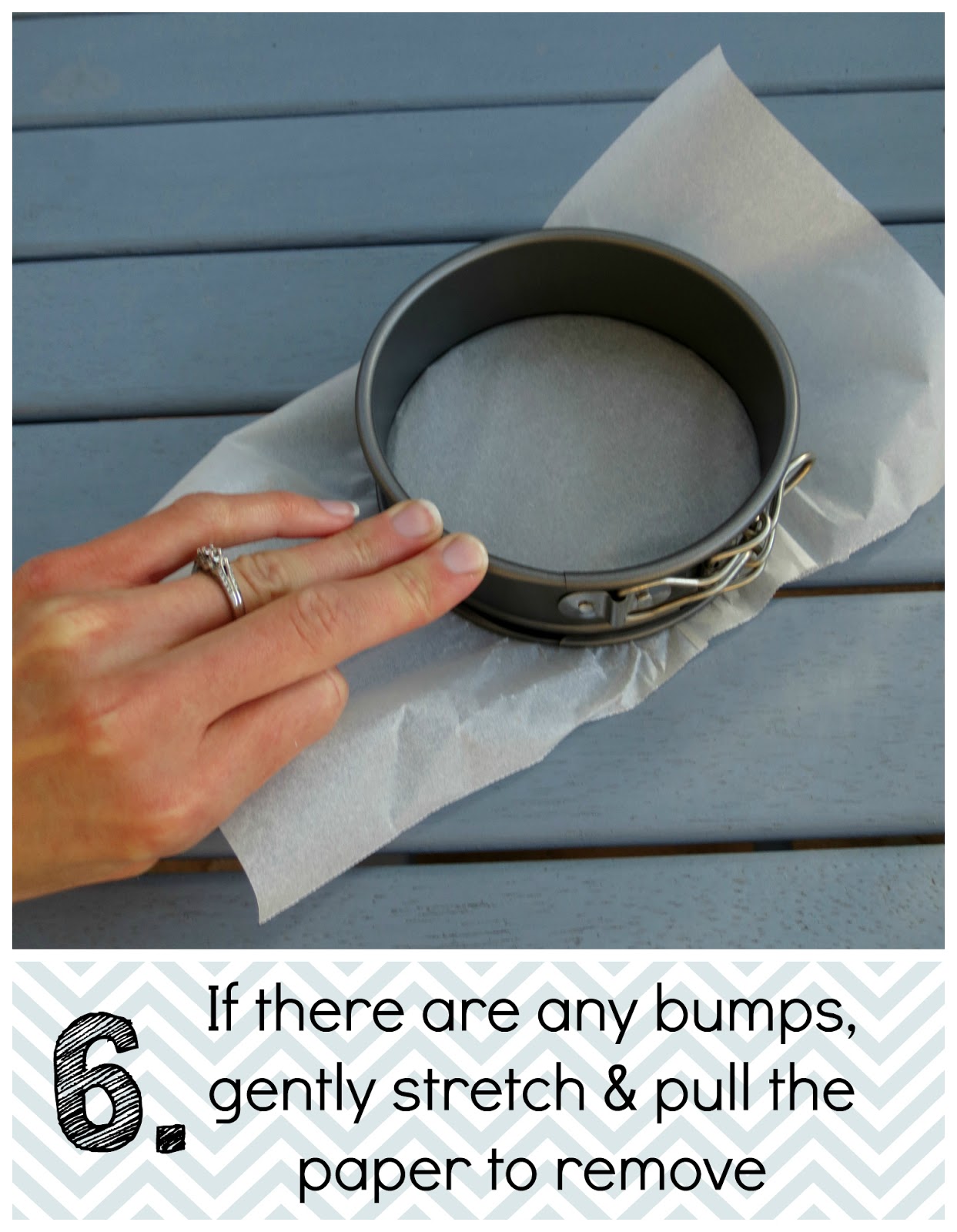 Southern In Law How to Line a Spring form Tin EASILY!