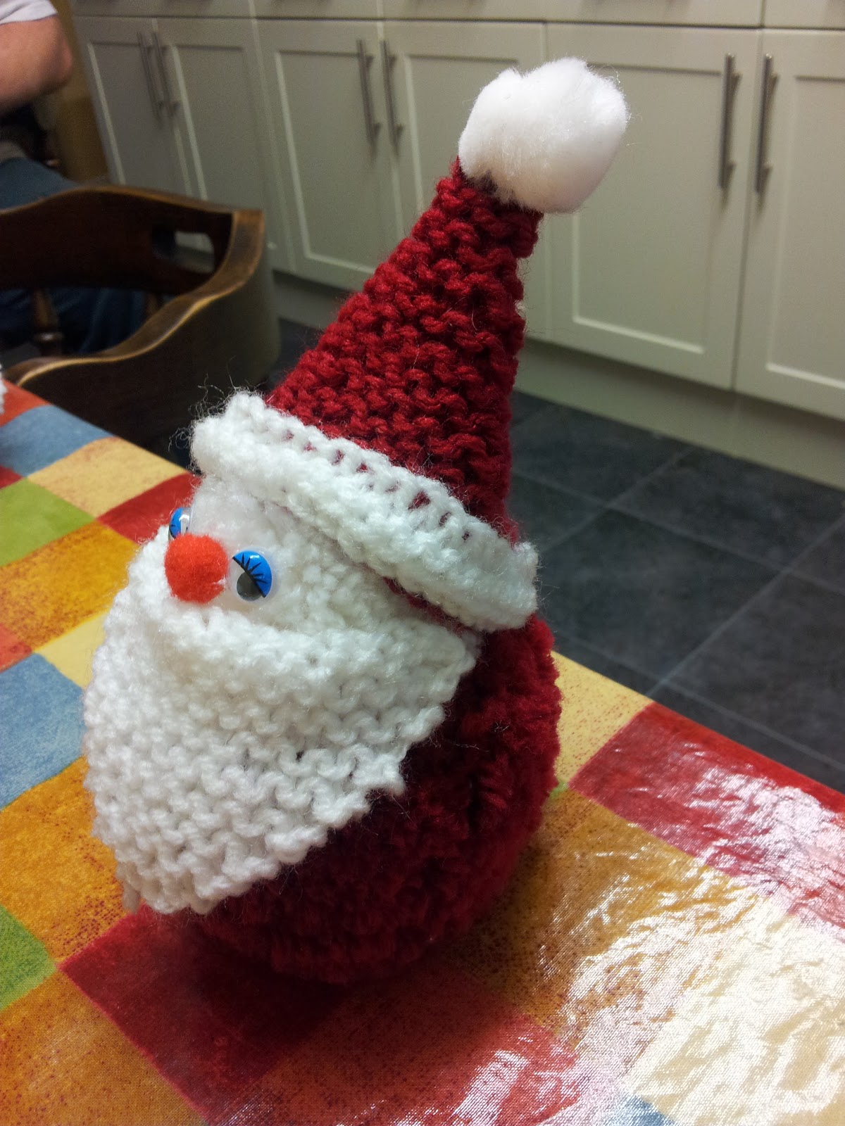 Pom Pom Santa and Snowman