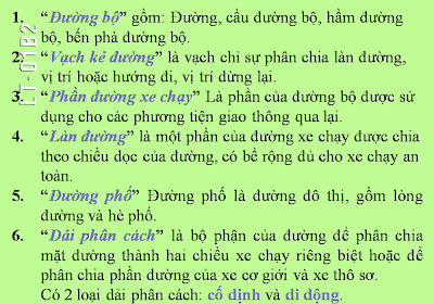 khái niệm luật GTĐB