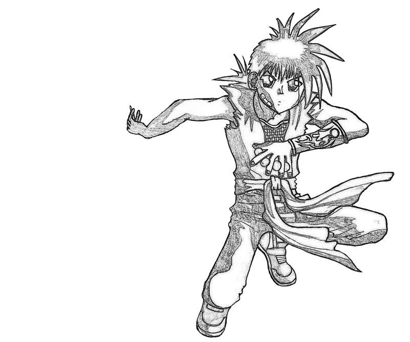 Recca Hanabishi Skill Coloring Pages recca-hanabishi-skill-coloring-pages