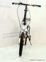 Sepeda Lipat ELEMENT DASH 7 Speed Shimano 16 Inci
