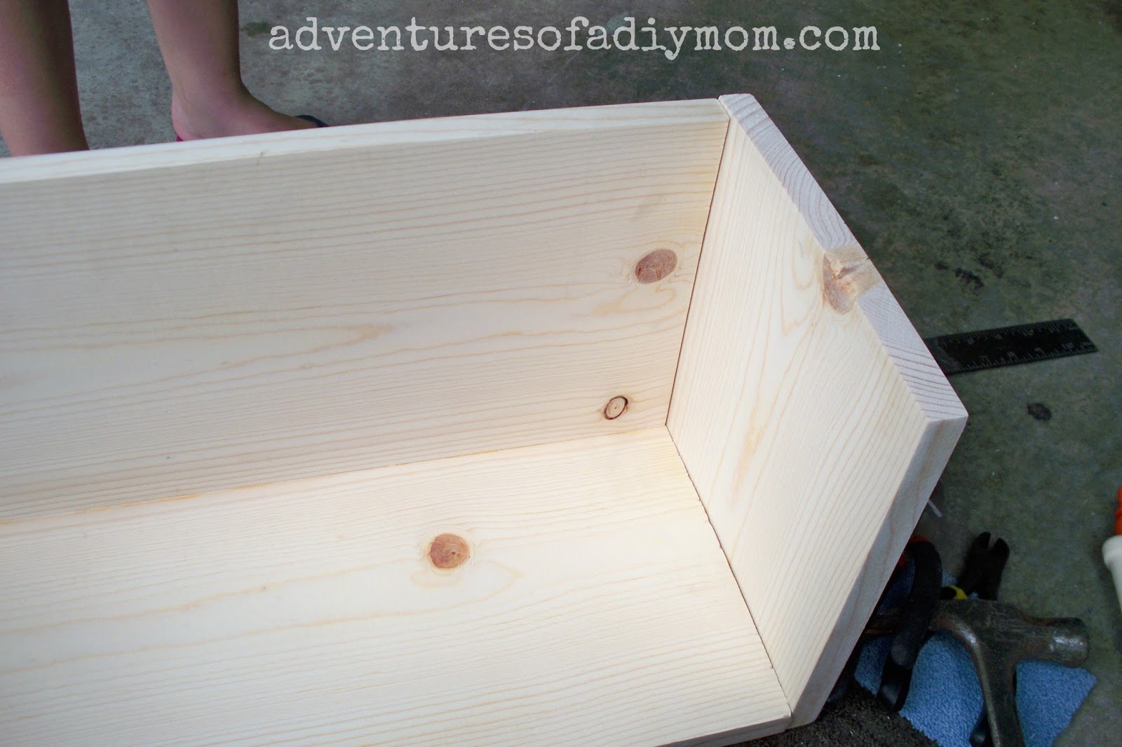 How to Build a Toy Box Adventures of a DIY Mom
