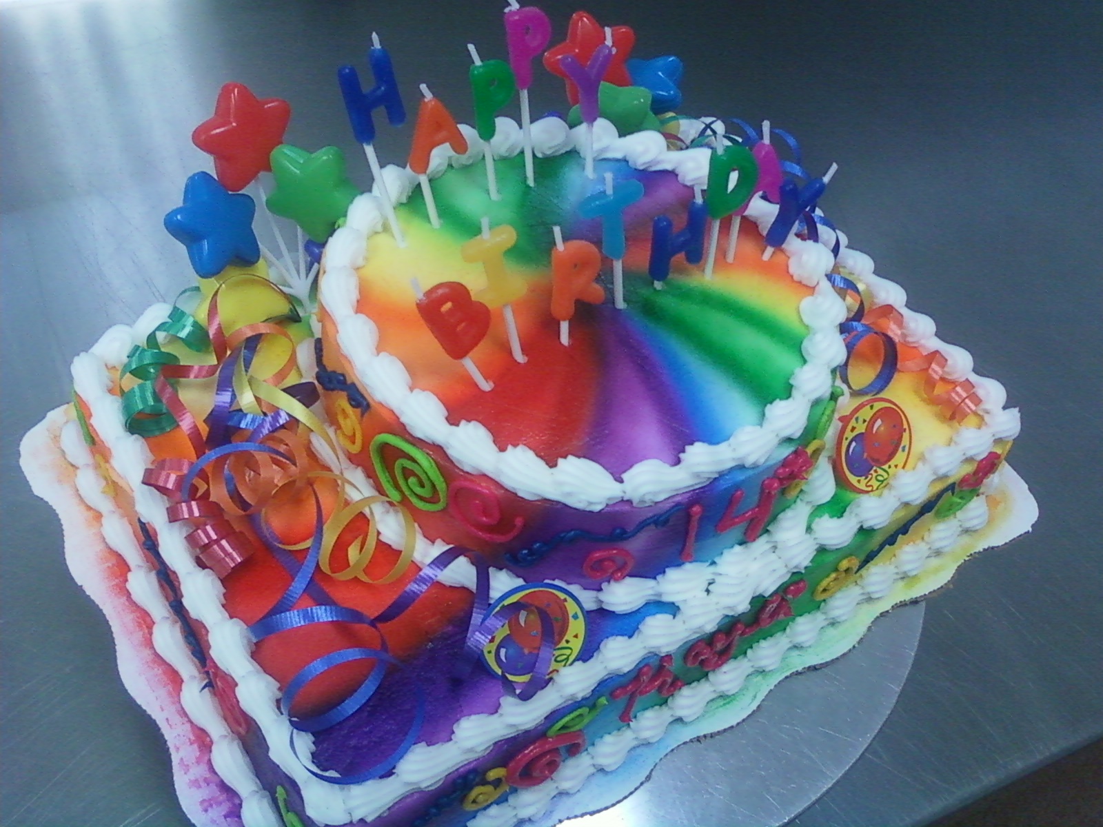Unique Pictures: Unique Rainbow Cake